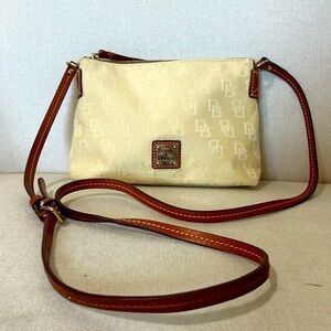 🥳25. DOONEY & BOURKE • Yellow Monogram Canvas Crossbody